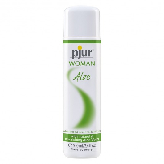 Лубрикант на водной основе pjur WOMAN Aloe - 100 мл. - Pjur - купить с доставкой в Кургане