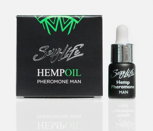 Мужские духи с феромонами Sexy Life HEMPOIL man - 5 мл. -  - Магазин феромонов в Кургане