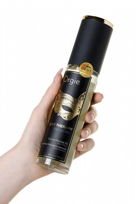 Минеральное массажное масло Orgie Sexy Therapy The Secret - 200 мл. - ORGIE - купить с доставкой в Кургане
