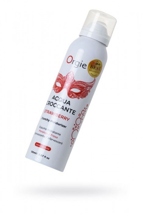 Шипучая увлажняющая пена для чувственного массажа Orgie Acqua Croccante - 150 мл. - ORGIE - купить с доставкой в Кургане