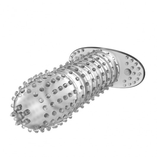 Закрытая прозрачная насадка Crystal sleeve - 12 см. - Erowoman-Eroman - в Кургане купить с доставкой