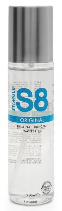 Универсальный лубрикант на водной основе S8 Original Lubricant - 250 мл. - Stimul8 - купить с доставкой в Кургане