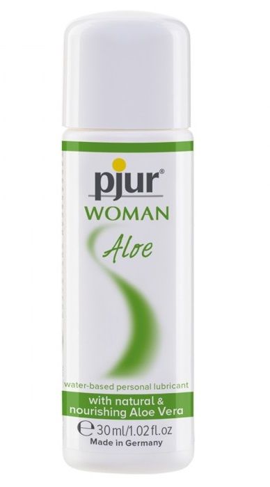 Лубрикант на водной основе pjur WOMAN Aloe - 30 мл. - Pjur - купить с доставкой в Кургане