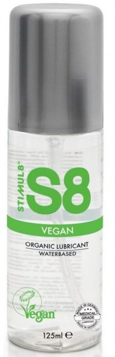 Веганский лубрикант на водной основе S8 Vegan Lube - 125 мл. - Stimul8 - купить с доставкой в Кургане