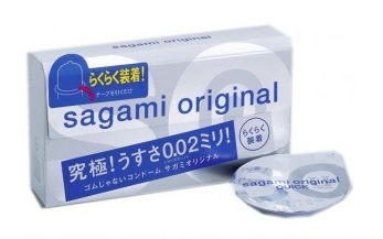 Ультратонкие презервативы Sagami Original QUICK - 6 шт. - Sagami - купить с доставкой в Кургане