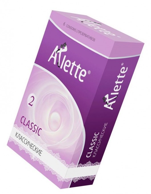 Классические презервативы Arlette Classic - 6 шт. - Arlette - купить с доставкой в Кургане