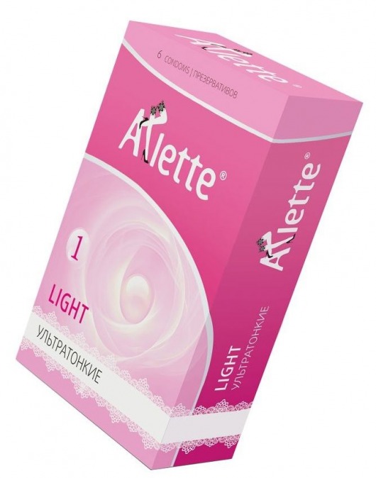 Ультратонкие презервативы Arlette Light - 6 шт. - Arlette - купить с доставкой в Кургане