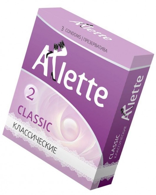 Классические презервативы Arlette Classic - 3 шт. - Arlette - купить с доставкой в Кургане