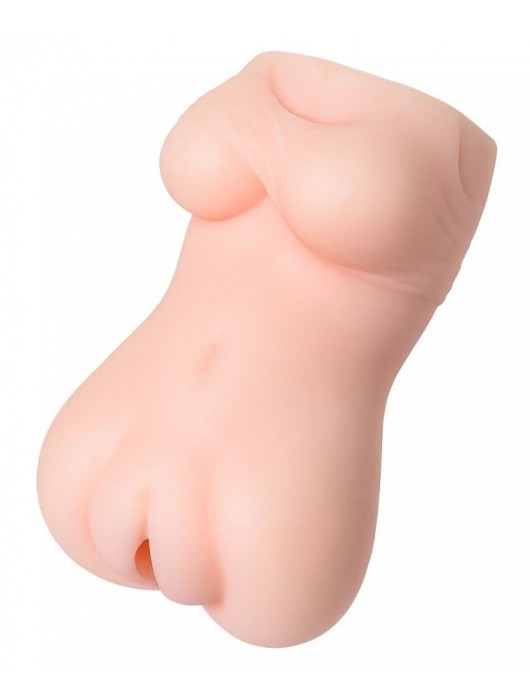 Телесный мастурбатор Juicy Pussy Cherry Ripe - ToyFa - в Кургане купить с доставкой