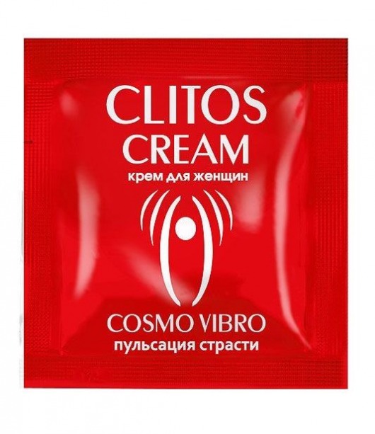 Пробник возбуждающего крема для женщин Clitos Cream - 1,5 гр. - Биоритм - купить с доставкой в Кургане