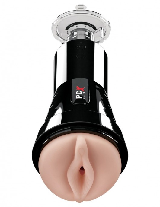 Телесный вибромастурбатор-вагина Cock Compressor Vibrating Stroker - Pipedream - в Кургане купить с доставкой