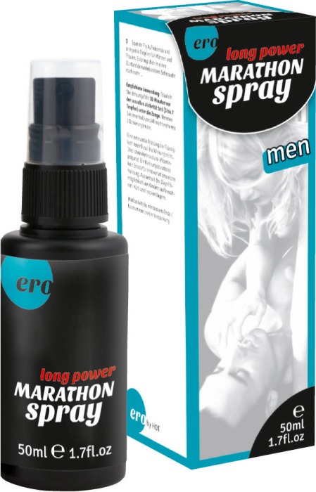 Пролонгирующий спрей для мужчин Long Power Marathon Spray - 50 мл. - Ero - купить с доставкой в Кургане