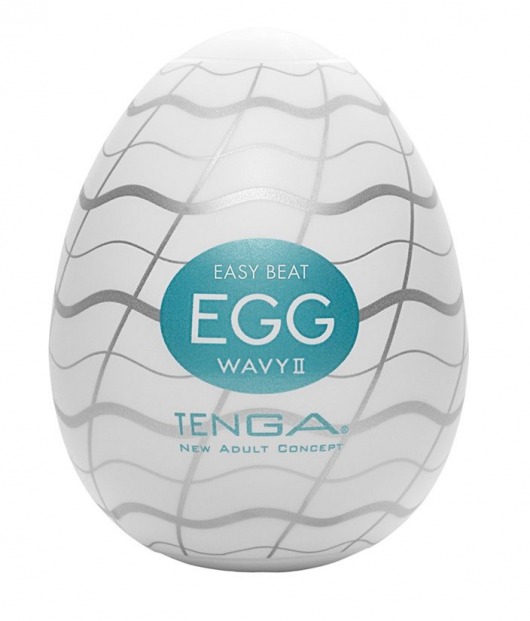 Мастурбатор-яйцо EGG Wavy II - Tenga - в Кургане купить с доставкой