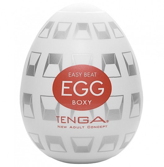 Мастурбатор-яйцо EGG Boxy - Tenga - в Кургане купить с доставкой