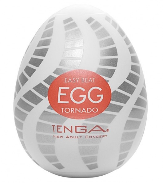 Мастурбатор-яйцо EGG Tornado - Tenga - в Кургане купить с доставкой