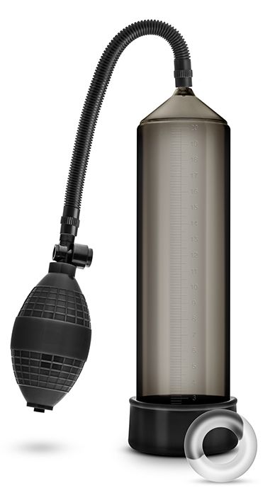 Черная вакуумная помпа VX101 Male Enhancement Pump - Blush Novelties - в Кургане купить с доставкой