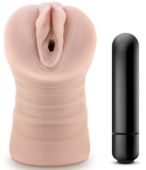 Телесный мастурбатор-вагина Rain - Blush Novelties - в Кургане купить с доставкой