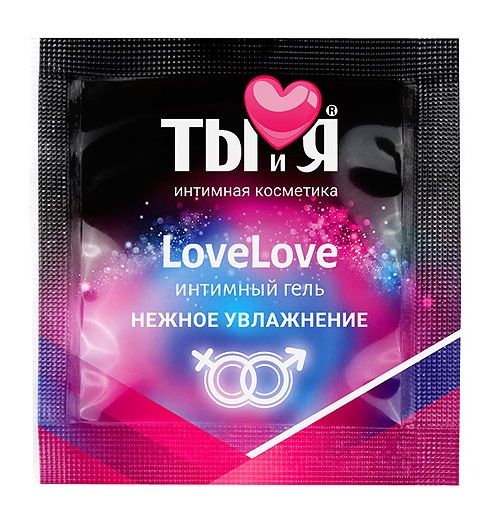 Пробник увлажняющего интимного геля LoveLove - 4 гр. - Биоритм - купить с доставкой в Кургане