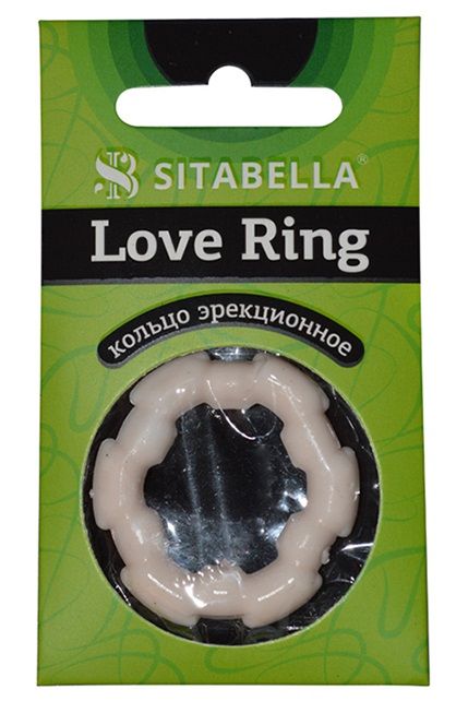Фигурное эрекционное кольцо из киберкожи - Sitabella - в Кургане купить с доставкой