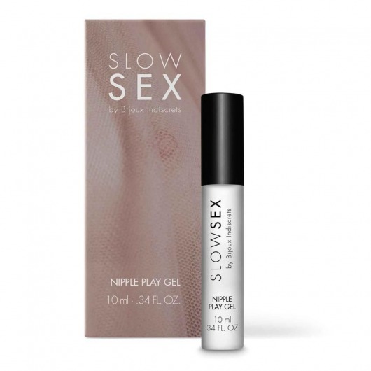 Возбуждающий гель для сосков Slow Sex Nipple Play Gel - 10 мл. - Bijoux Indiscrets - купить с доставкой в Кургане