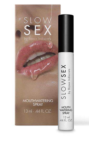 Спрей для усиления слюноотделения Slow Sex Mouthwatering Spray - 13 мл. - Bijoux Indiscrets - купить с доставкой в Кургане