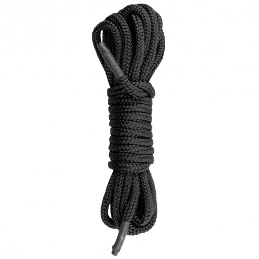 Черная веревка для бондажа Easytoys Bondage Rope - 5 м. - Easy toys - купить с доставкой в Кургане