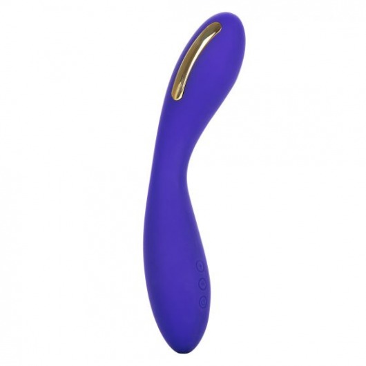 Фиолетовый вибратор с электростимуляцией Intimate E-Stimulator Wand - 21,5 см. - California Exotic Novelties - купить с доставкой в Кургане