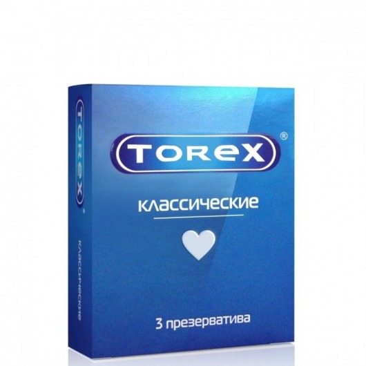 Гладкие презервативы Torex  Классические  - 3 шт. - Torex - купить с доставкой в Кургане