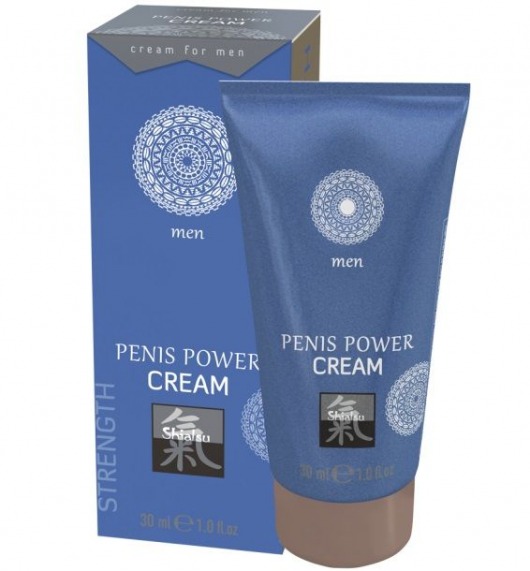 Возбуждающий крем для мужчин Penis Power Cream - 30 мл. - Shiatsu - купить с доставкой в Кургане