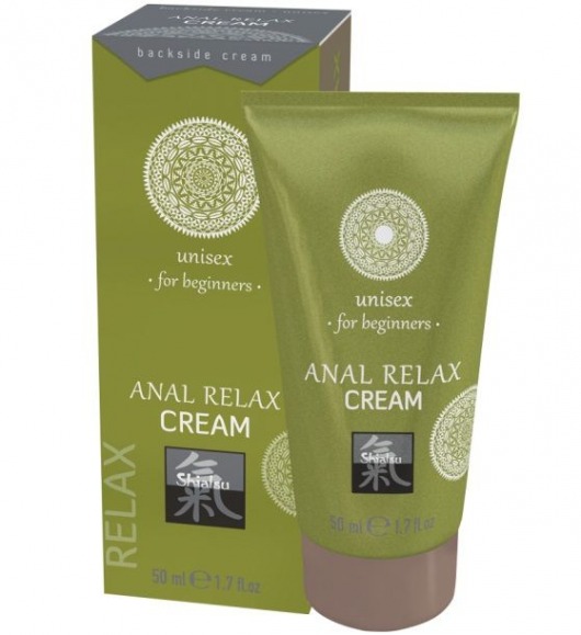 Анальный крем Anal Relax Cream - 50 мл. - Shiatsu - купить с доставкой в Кургане