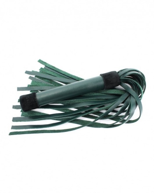 Плеть изумрудного цвета Ladys Arsenal с гладкой ручкой - 45 см. - БДСМ Арсенал - купить с доставкой в Кургане