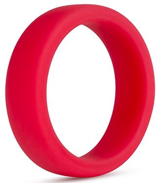 Красное эрекционное кольцо Silicone Go Pro Cock Ring - Blush Novelties - в Кургане купить с доставкой