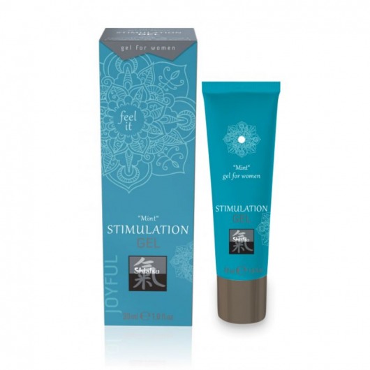 Возбуждающий интимный гель STIMULATION GEL Mint - 30 мл. - Shiatsu - купить с доставкой в Кургане