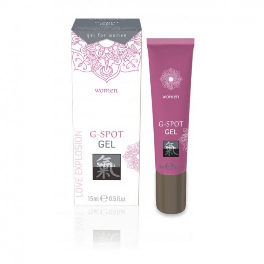 Возбуждающий интимный гель G-SPOT GEL - 15 мл. - Shiatsu - купить с доставкой в Кургане