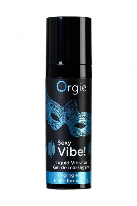 Гель для массажа ORGIE Sexy Vibe Liquid Vibrator с эффектом вибрации - 15 мл. - ORGIE - купить с доставкой в Кургане