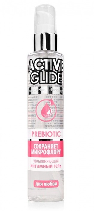 Увлажняющий интимный гель Active Glide Prebiotic - 100 гр. - Биоритм - купить с доставкой в Кургане