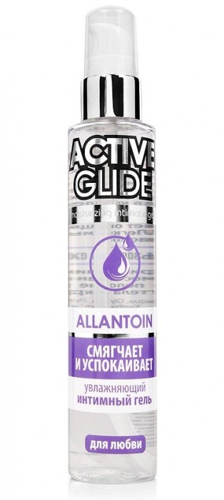 Увлажняющий интимный гель Active Glide Allantoin - 100 гр. - Биоритм - купить с доставкой в Кургане