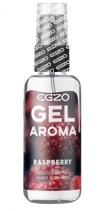 Интимный лубрикант EGZO AROMA с ароматом малины - 50 мл. - EGZO - купить с доставкой в Кургане