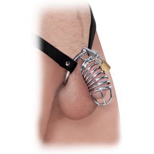 Кольцо верности Extreme Chastity Belt с фиксацией головки - Pipedream - купить с доставкой в Кургане