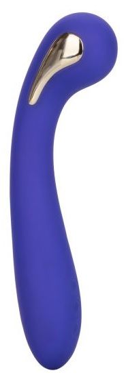 Фиолетовый вибромассажер с электростимуляцией Intimate Estim Petite G Wand - 19 см. - California Exotic Novelties - купить с доставкой в Кургане