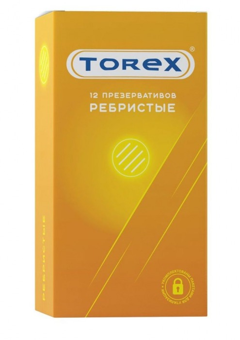 Текстурированные презервативы Torex  Ребристые  - 12 шт. - Torex - купить с доставкой в Кургане