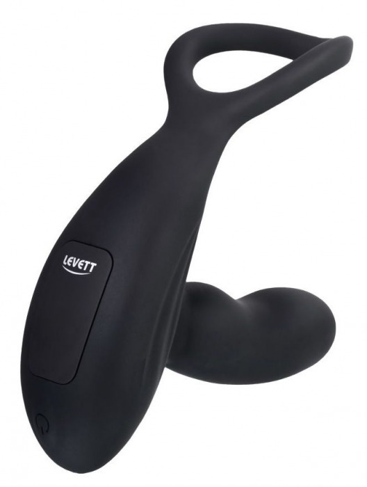 Черный стимулятор простаты Maud с вибрацией - Levett - в Кургане купить с доставкой