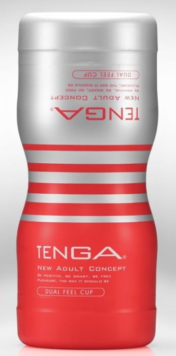 Мастурбатор TENGA Dual Sensation Cup - Tenga - в Кургане купить с доставкой