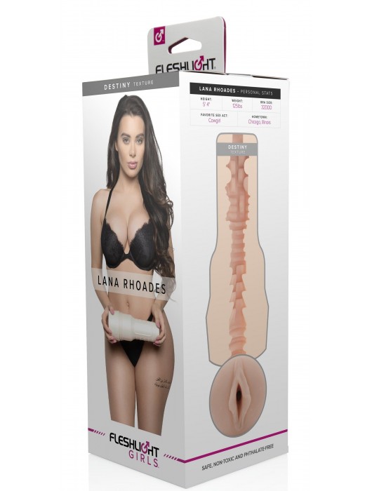 Мастурбатор-вагина Fleshlight Girls - Lana Rhoades Destiny - Fleshlight - в Кургане купить с доставкой