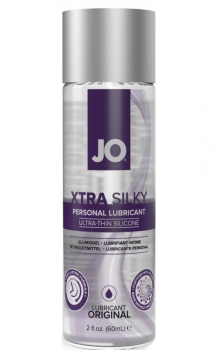 Лубрикант на силиконовой основе JO Xtra Silky - 60 мл. - System JO - купить с доставкой в Кургане