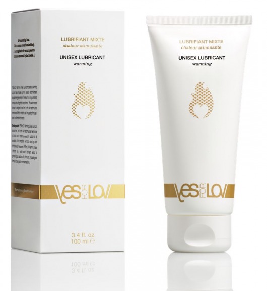 Лубрикант на водной основе с согревающим эффектом Warming Unisex Lubricant - 100 мл. - YESforLOV - купить с доставкой в Кургане