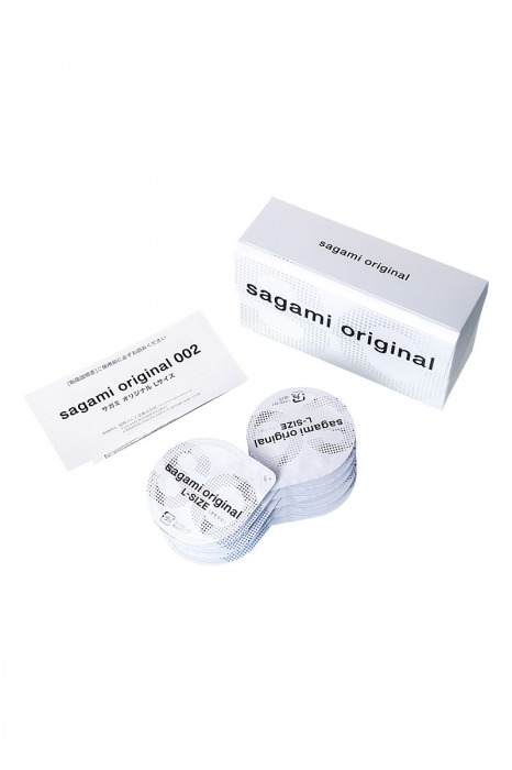 Презервативы Sagami Original 0.02 L-size увеличенного размера - 10 шт. - Sagami - купить с доставкой в Кургане