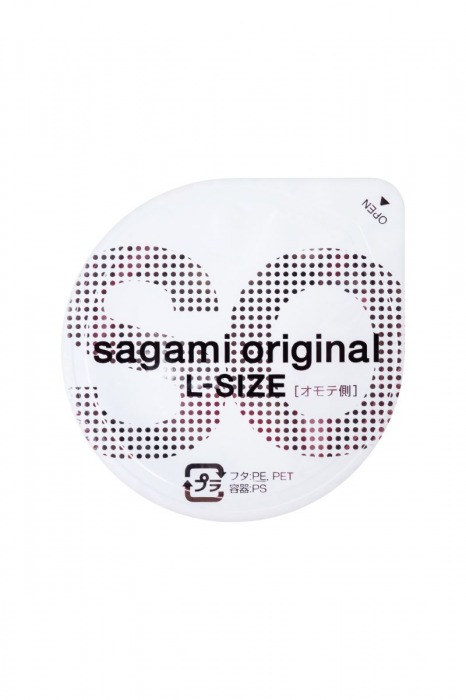 Презервативы Sagami Original 0.02 L-size увеличенного размера - 10 шт. - Sagami - купить с доставкой в Кургане