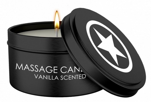 Массажная свеча с ароматом ванили Massage Candle - Shots Media BV - купить с доставкой в Кургане