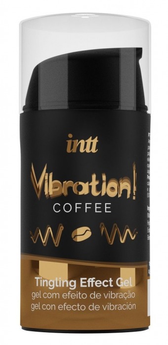 Жидкий интимный гель с эффектом вибрации Vibration! Coffee - 15 мл. - INTT - купить с доставкой в Кургане